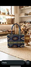 Stylish Embroidered Printed Tote Bag For Daily Use